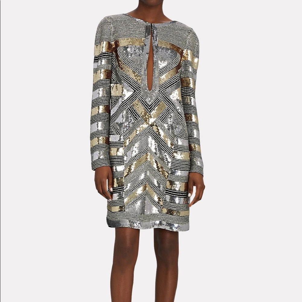 Dundas Sequin Mini Dress size 38